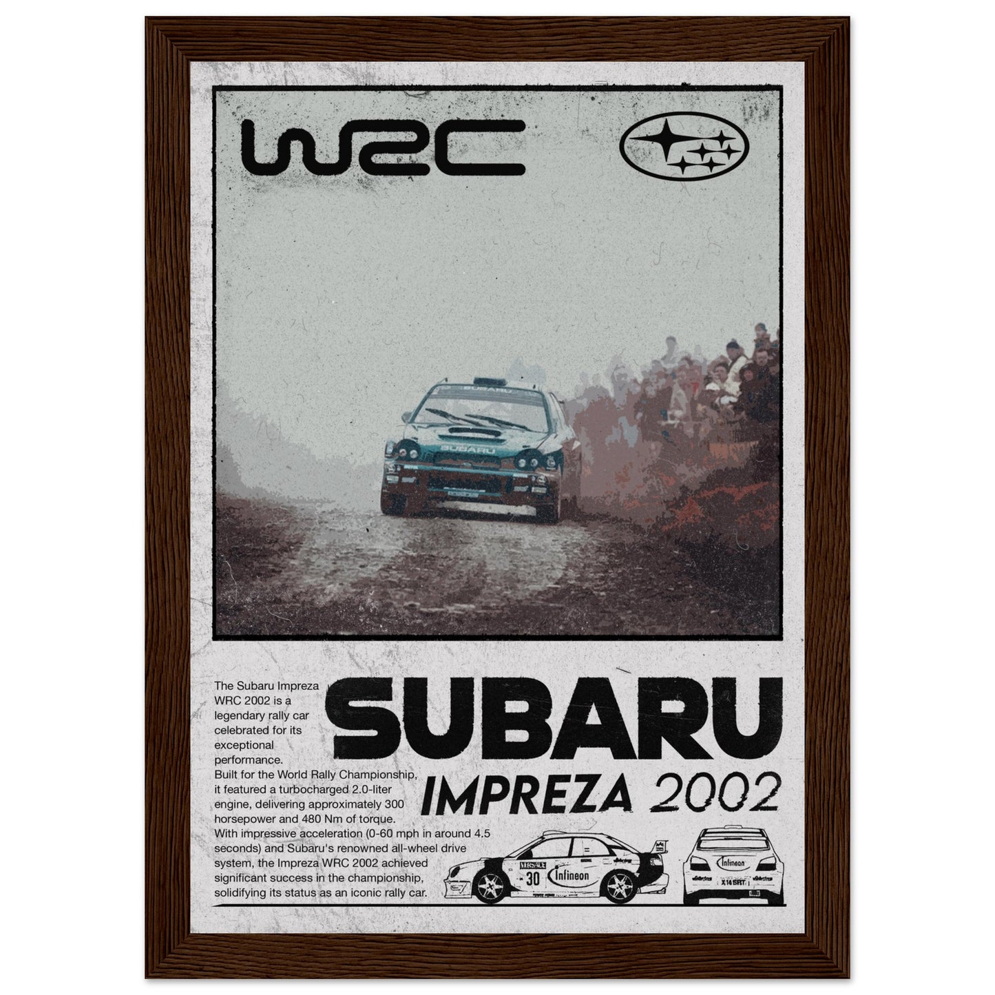 Subaru Impreza 2002 WRC - 4 Frame Options