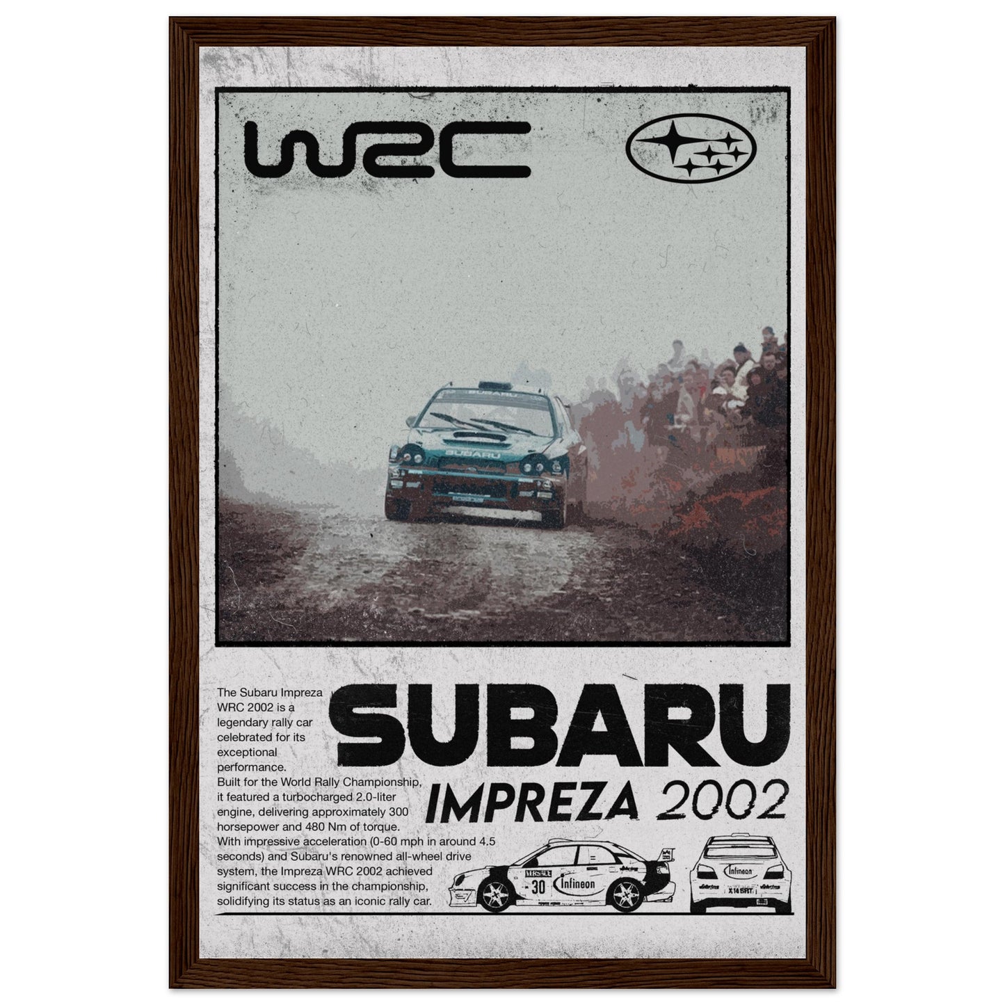 Subaru Impreza 2002 WRC - 4 Frame Options
