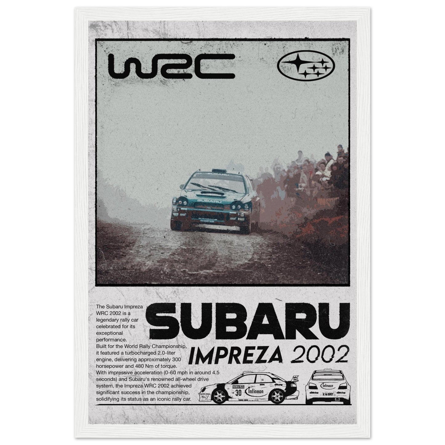 Subaru Impreza 2002 WRC - 4 Frame Options