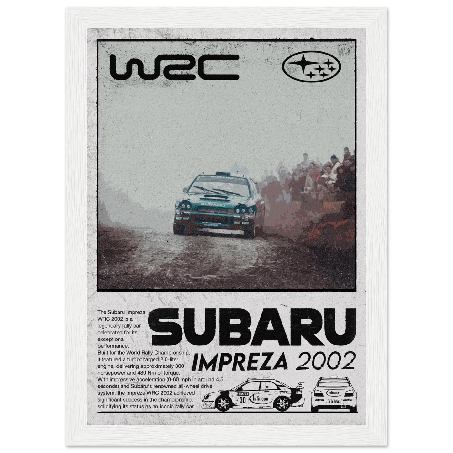 Subaru Impreza 2002 WRC - 4 Frame Options