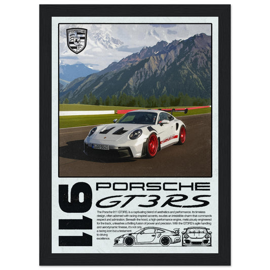 Porsche 911 GT3RS, 4 Frame Options