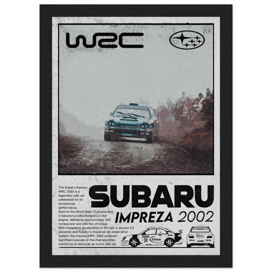 Subaru Impreza 2002 WRC - 4 Frame Options